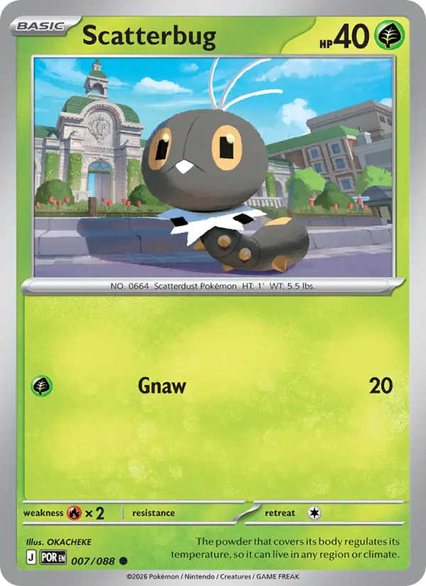 Scatterbug, Normal