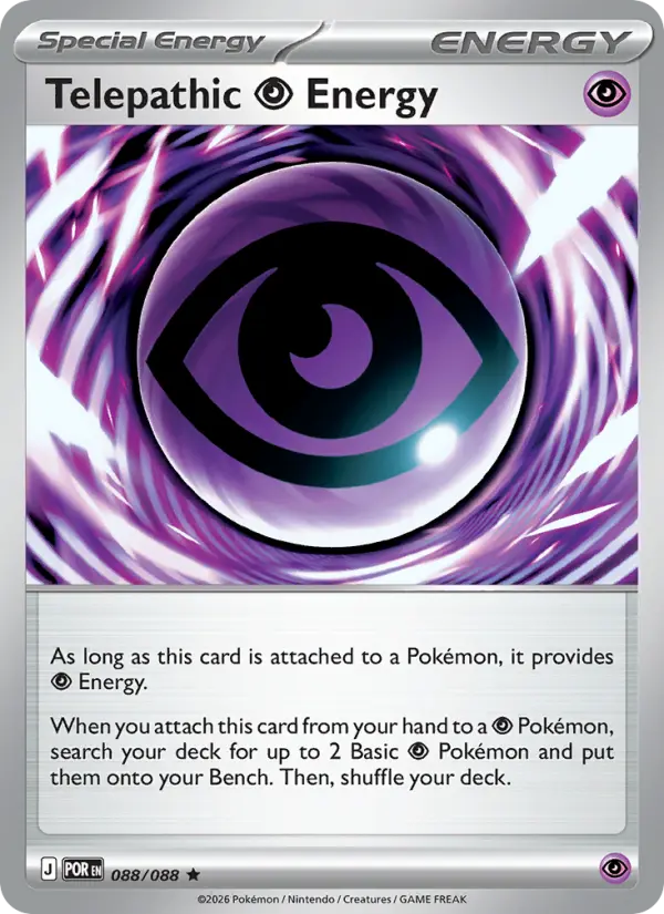 Telepathic Psychic Energy, Normal
