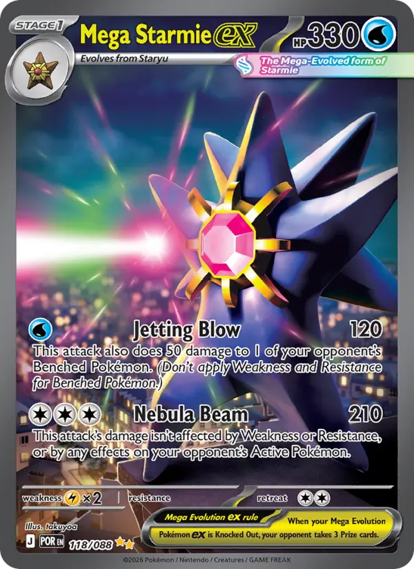 Mega Starmie ex