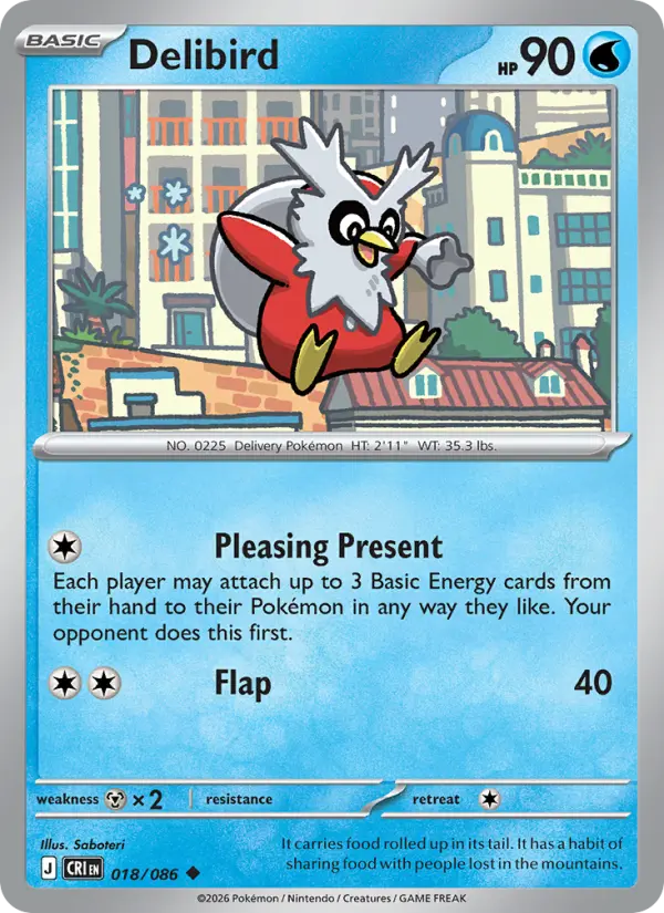 Delibird, Normal