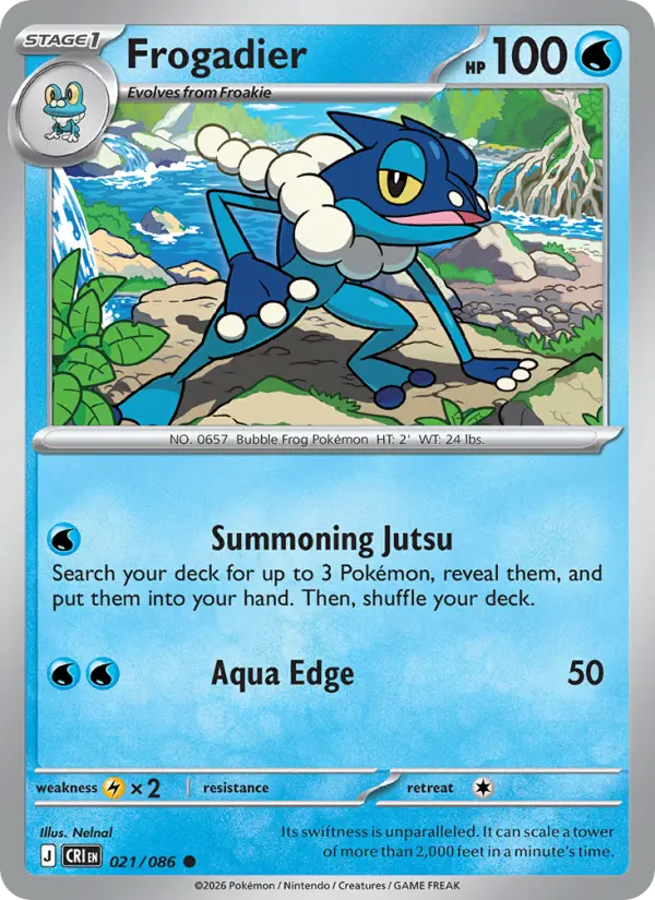 Frogadier, Normal