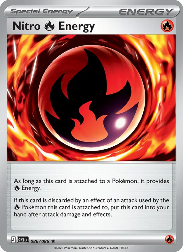 Nitro Fire Energy, Holo