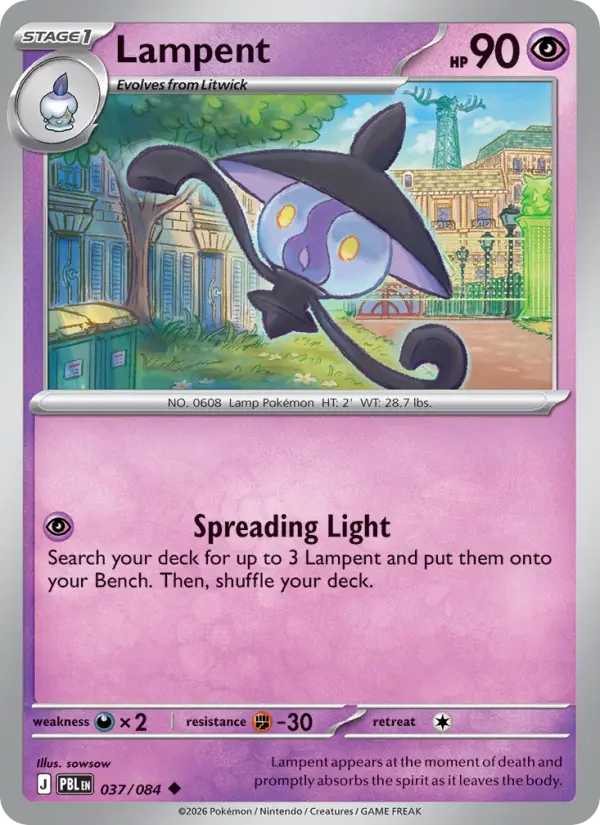 Lampent, Normal