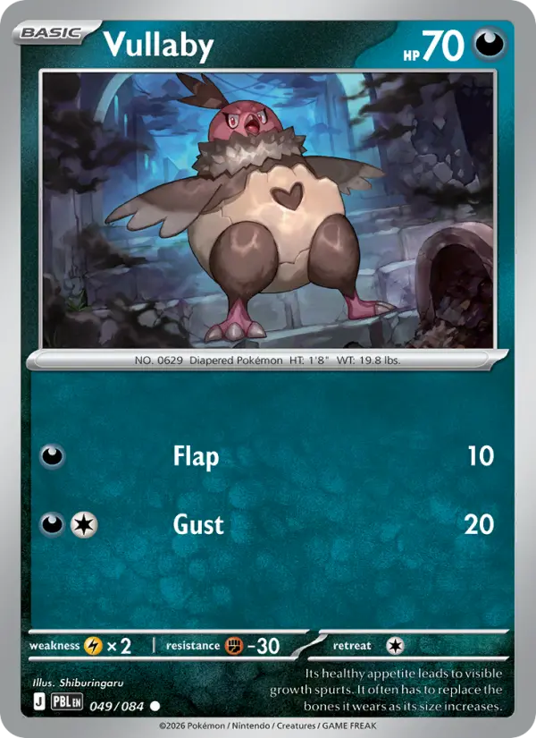 Vullaby, Normal