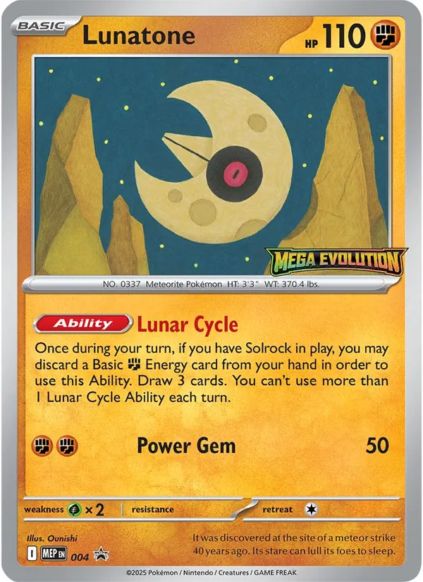 Lunatone, Normal