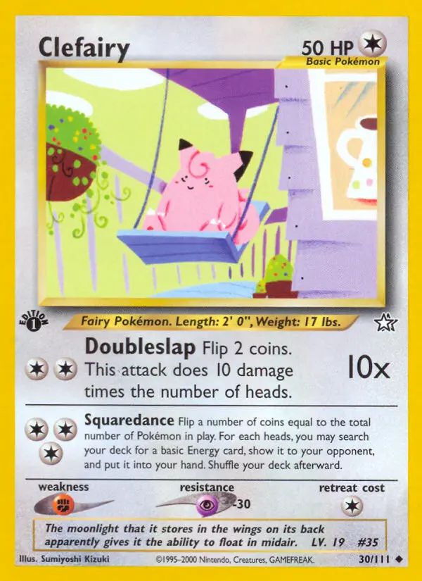 Clefairy, First Edition Normal