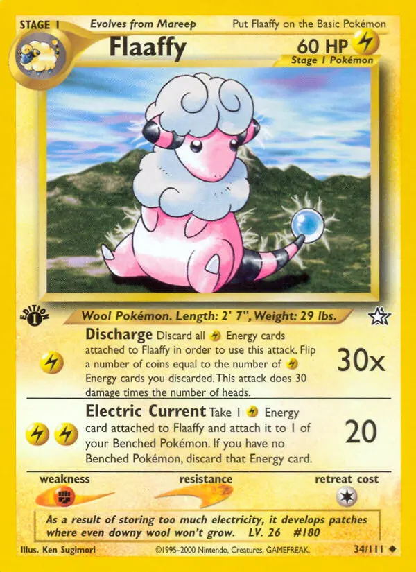 Flaaffy, First Edition Normal