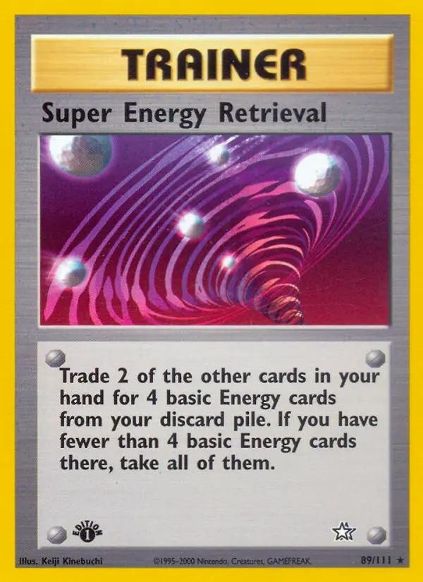 Super Energy Retrieval, First Edition Normal