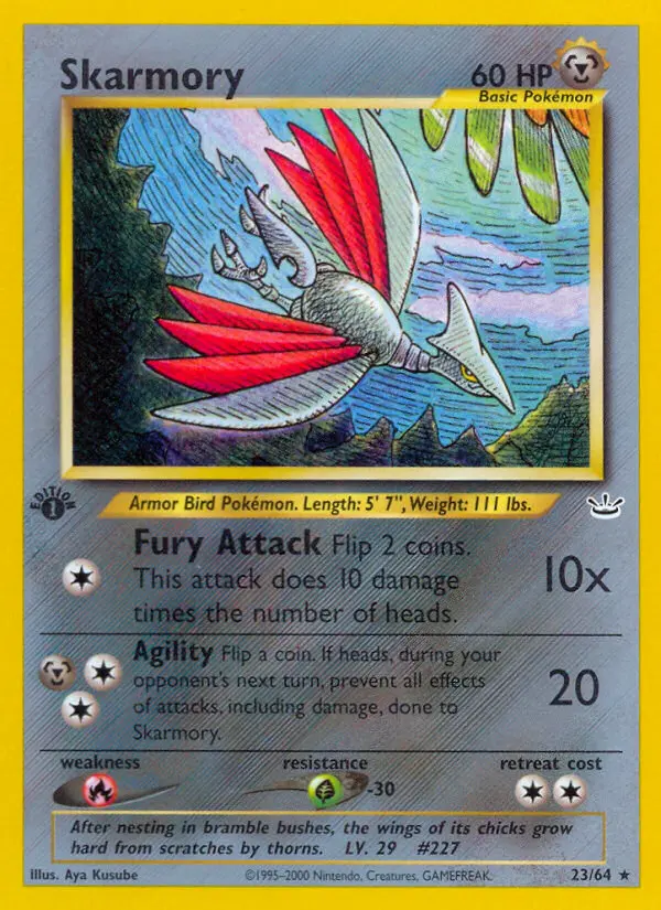 Skarmory, First Edition Normal