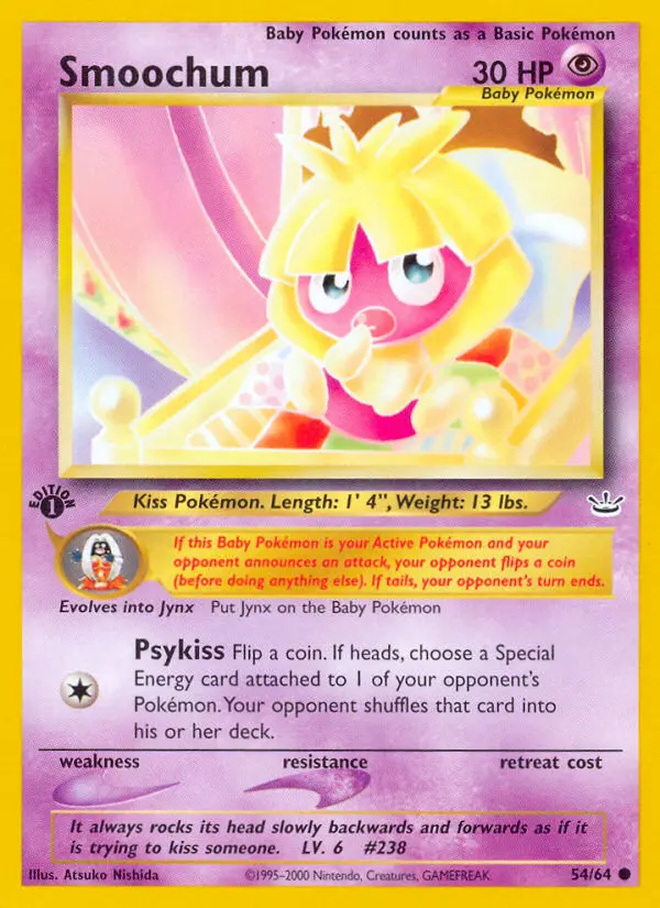 Smoochum, First Edition Normal