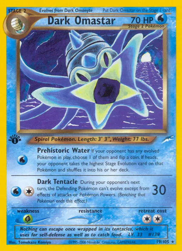 Dark Omastar, First Edition Normal