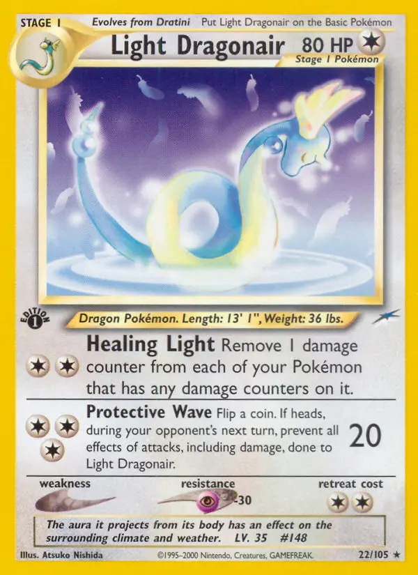 Light Dragonair, First Edition Normal