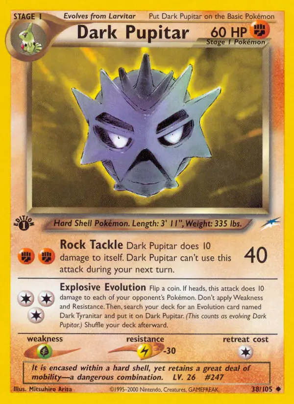 Dark Pupitar, First Edition Normal