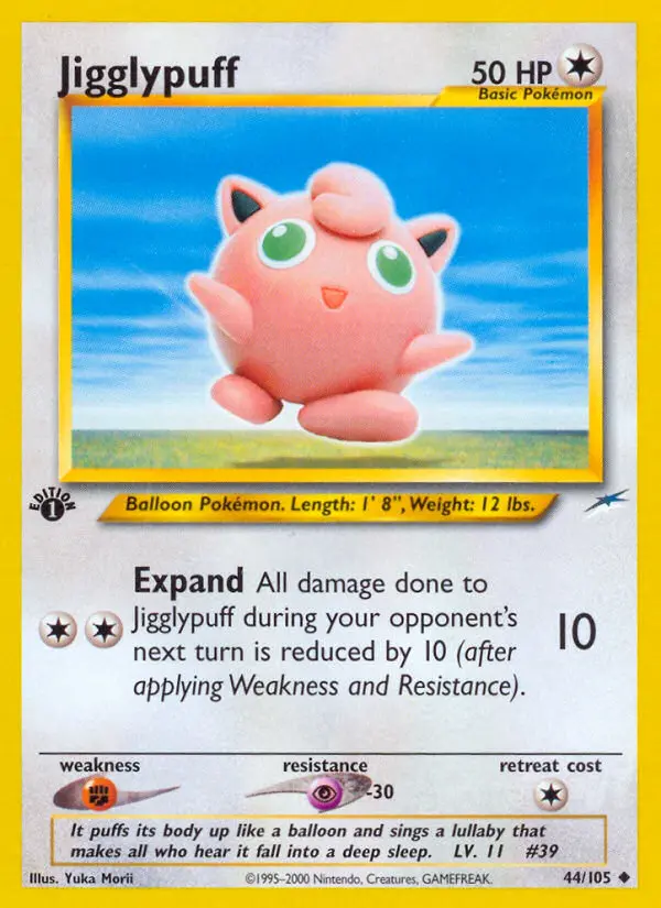 Jigglypuff, First Edition Normal