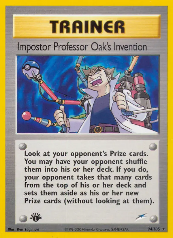 Impostor Professor Oak's Invention, First Edition Normal
