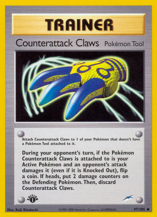 Counterattack Claws, First Edition Normal