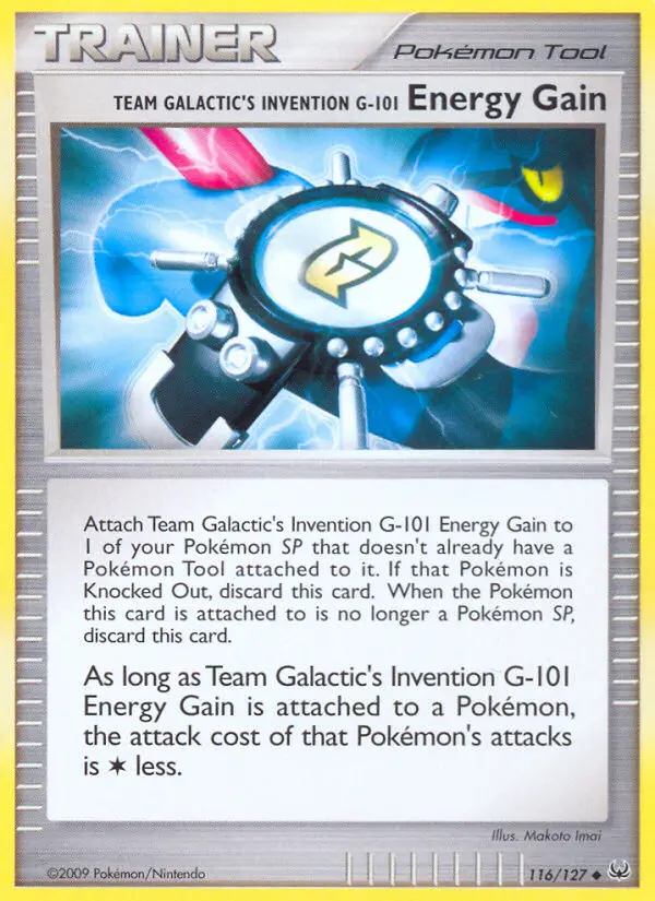 Team Galactic's Invention G-101 Energy Gain, Normal