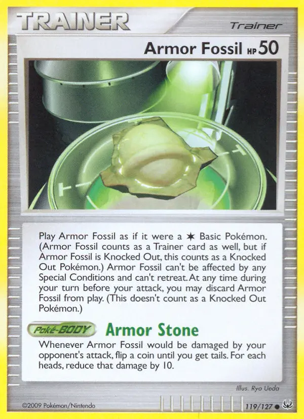 Armor Fossil, Normal