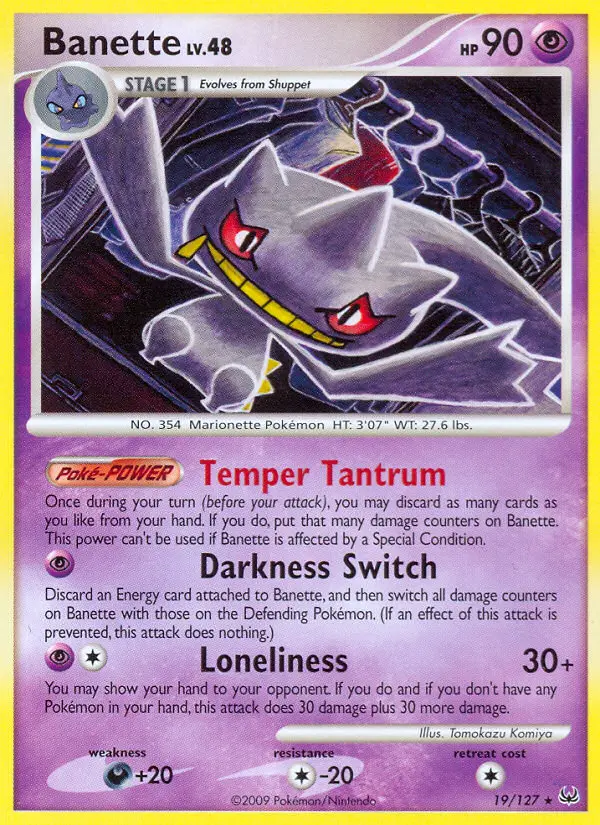 Banette, Normal