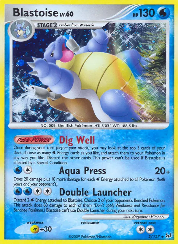 Blastoise, Holo