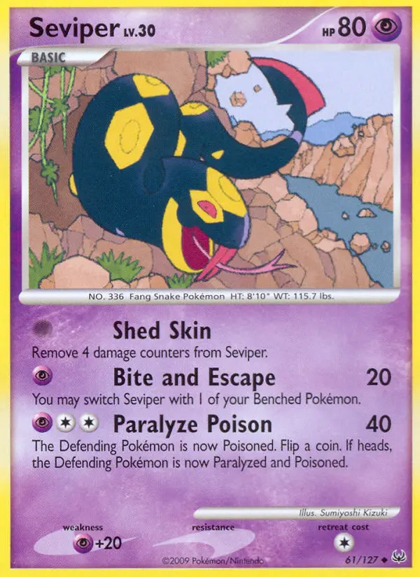 Seviper, Normal