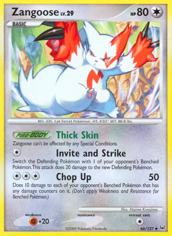 Zangoose, Normal