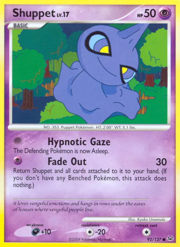 Shuppet, Normal