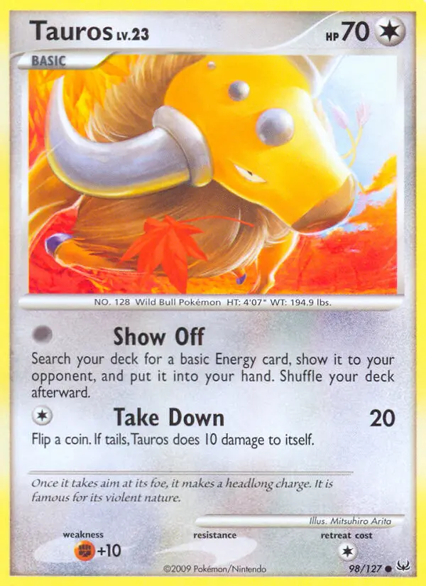 Tauros, Normal