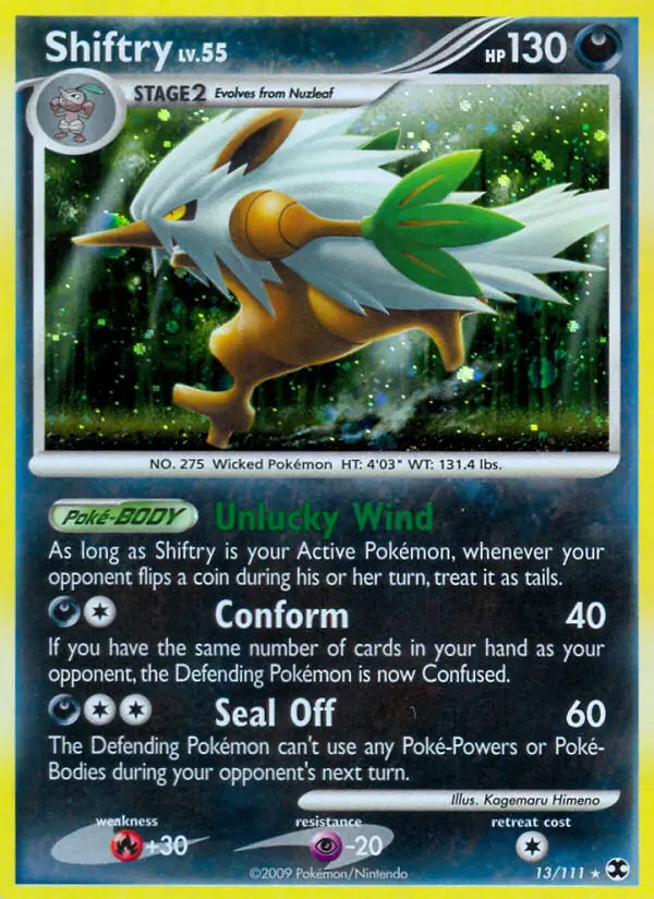 Shiftry, Holo