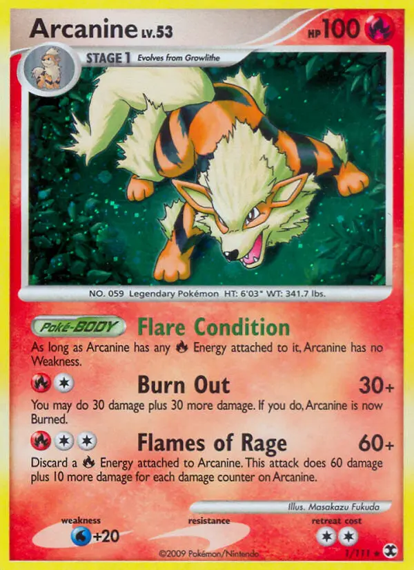 Arcanine, Holo