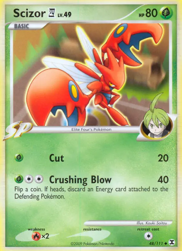 Scizor E4, Normal