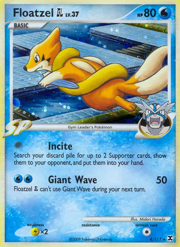 Floatzel GL, Holo