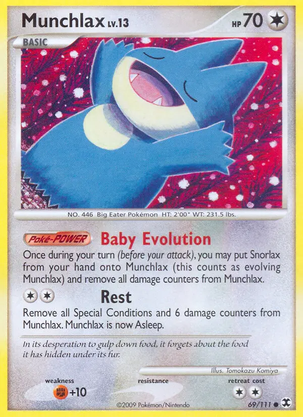 Munchlax, Normal