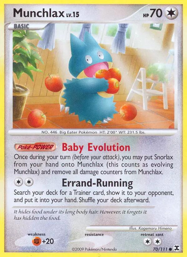 Munchlax, Normal