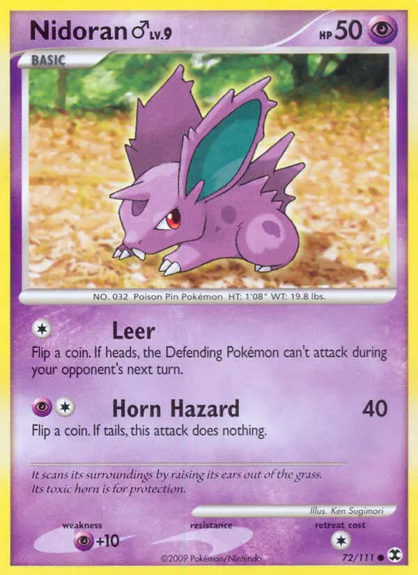 Nidoran ♂, Normal