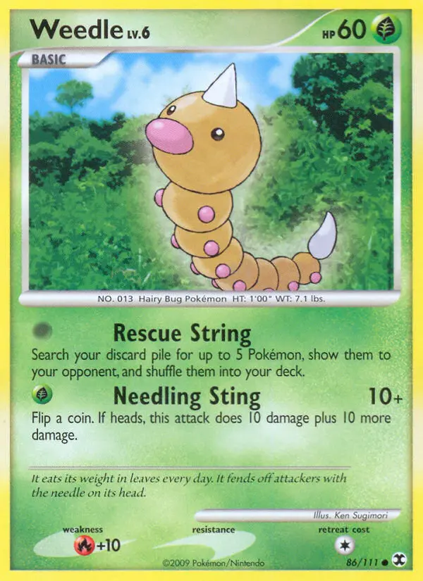 Weedle, Normal
