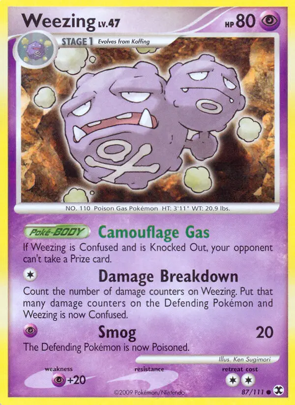 Weezing, Normal