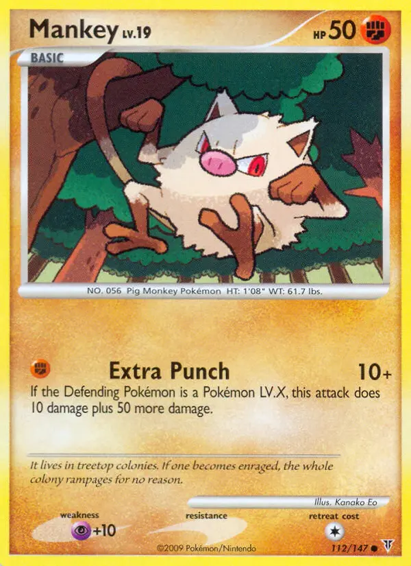 Mankey, Normal