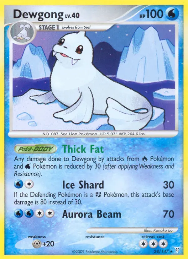 Dewgong, Normal