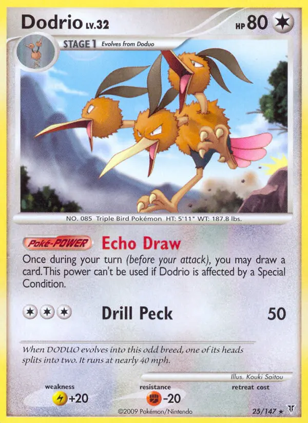 Dodrio, Normal
