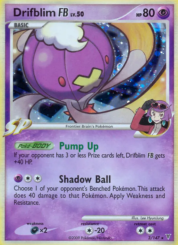Drifblim FB, Holo