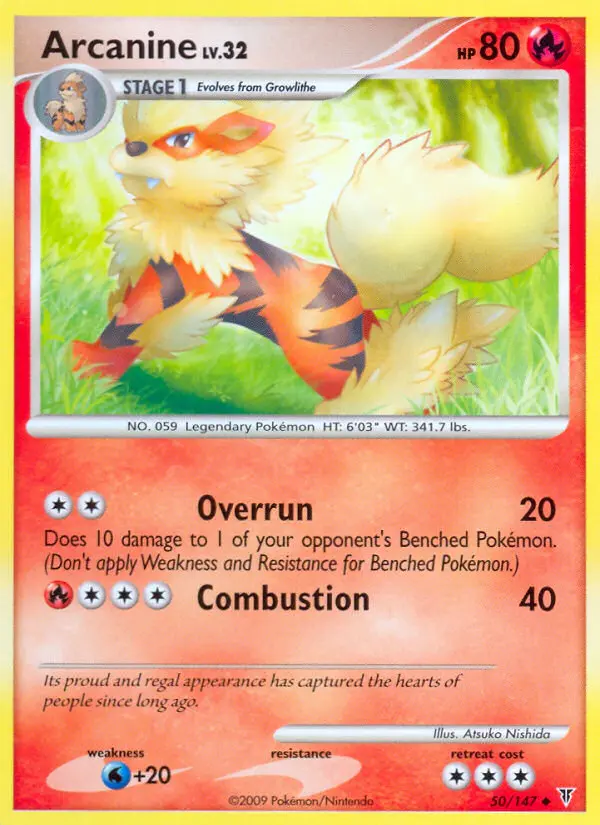 Arcanine, Normal