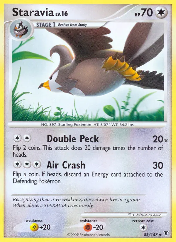 Staravia, Normal