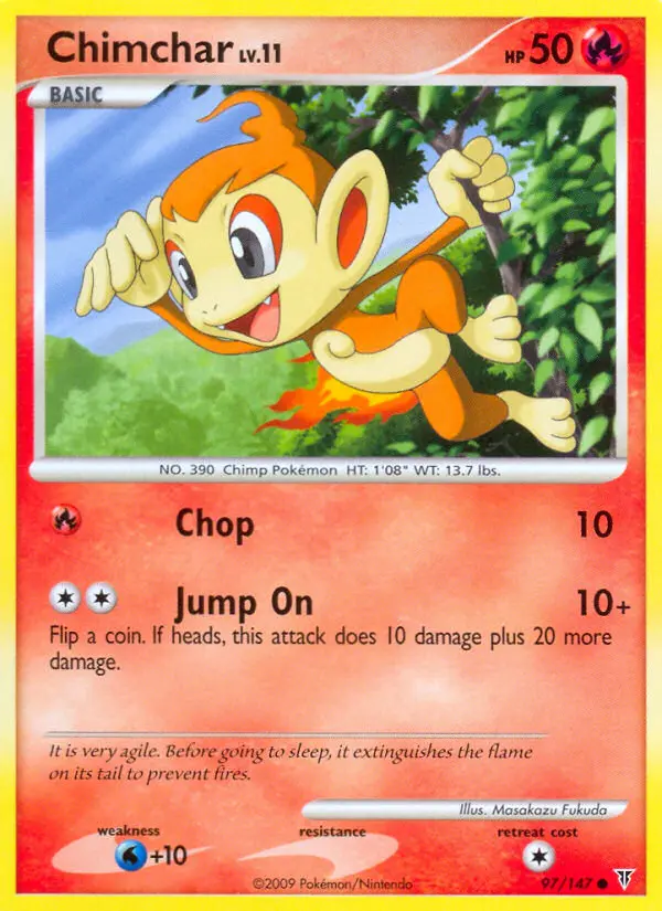 Chimchar, Normal