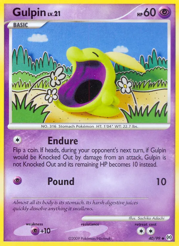 Gulpin, Normal