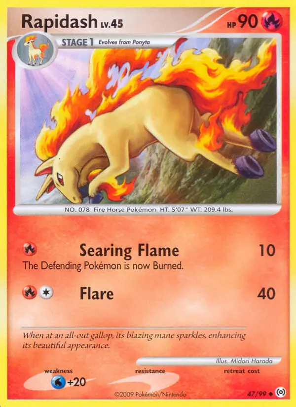 Rapidash, Normal