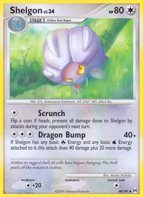 Shelgon, Normal