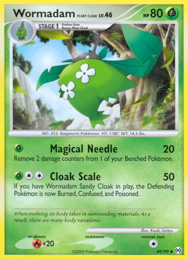 Wormadam Plant Cloak, Normal