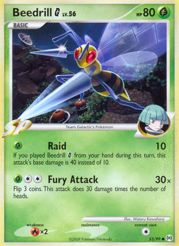 Beedrill G, Normal