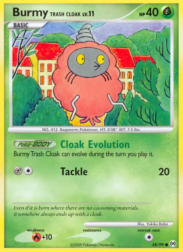 Burmy Trash Cloak, Normal